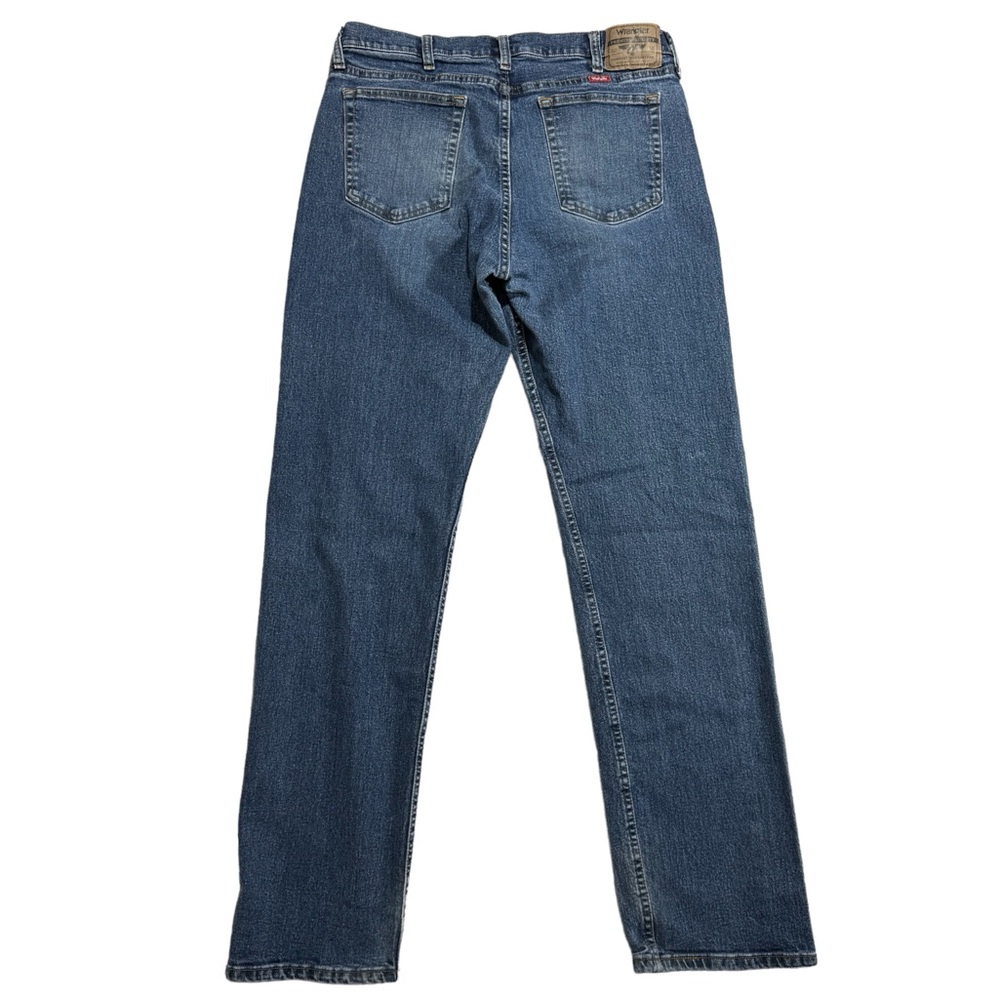 Wrangler Jeans Mens Classic Straight Leg 34x34 Cotton Blend Stretch Western